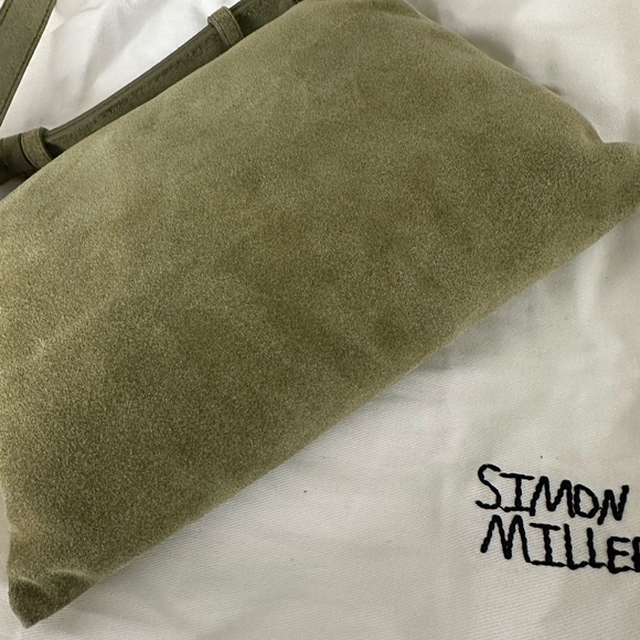 Simon Miller Moss Green Suede Shoulder Bag - Picture 4 of 4